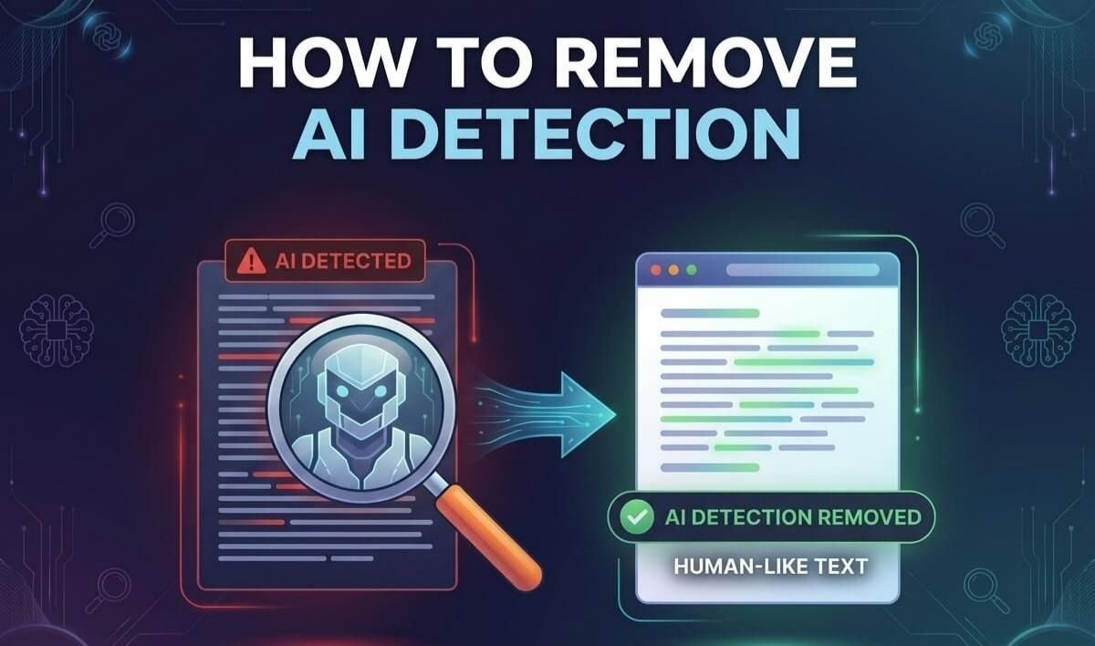 how to remove ai detection