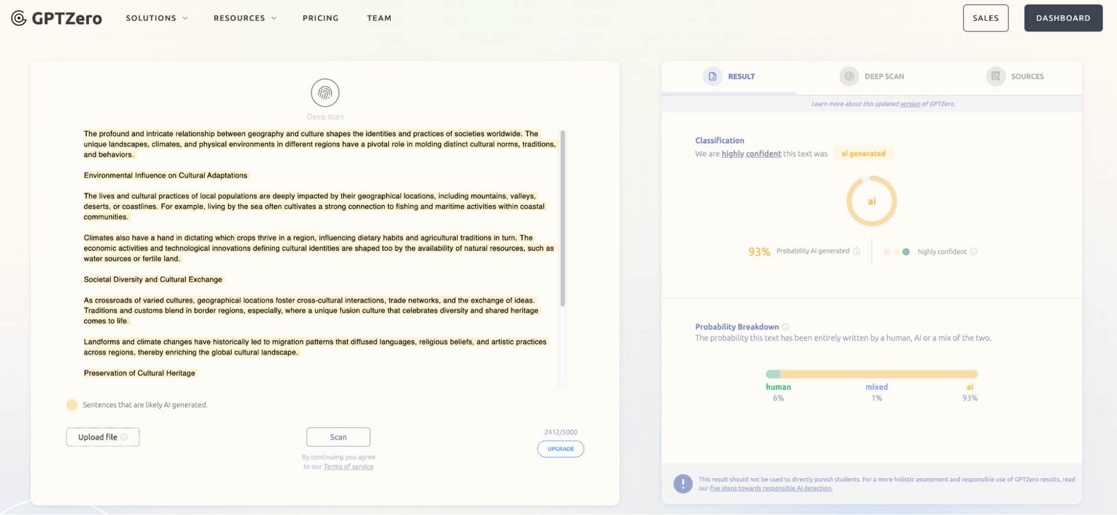 mix sentence structures test