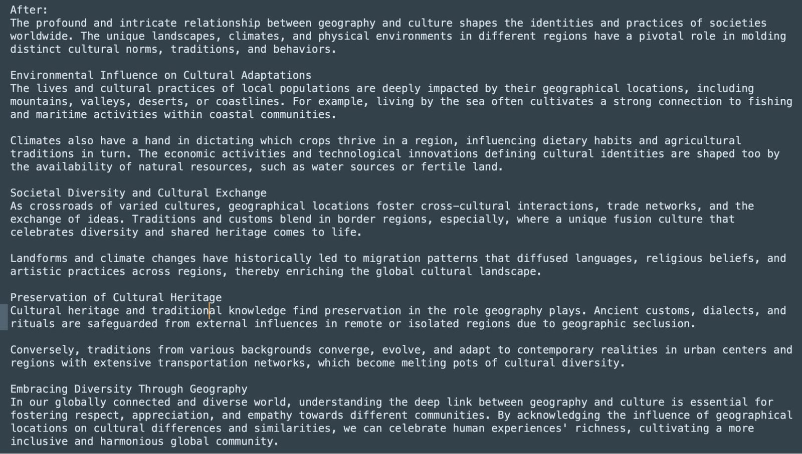 mix sentence structures