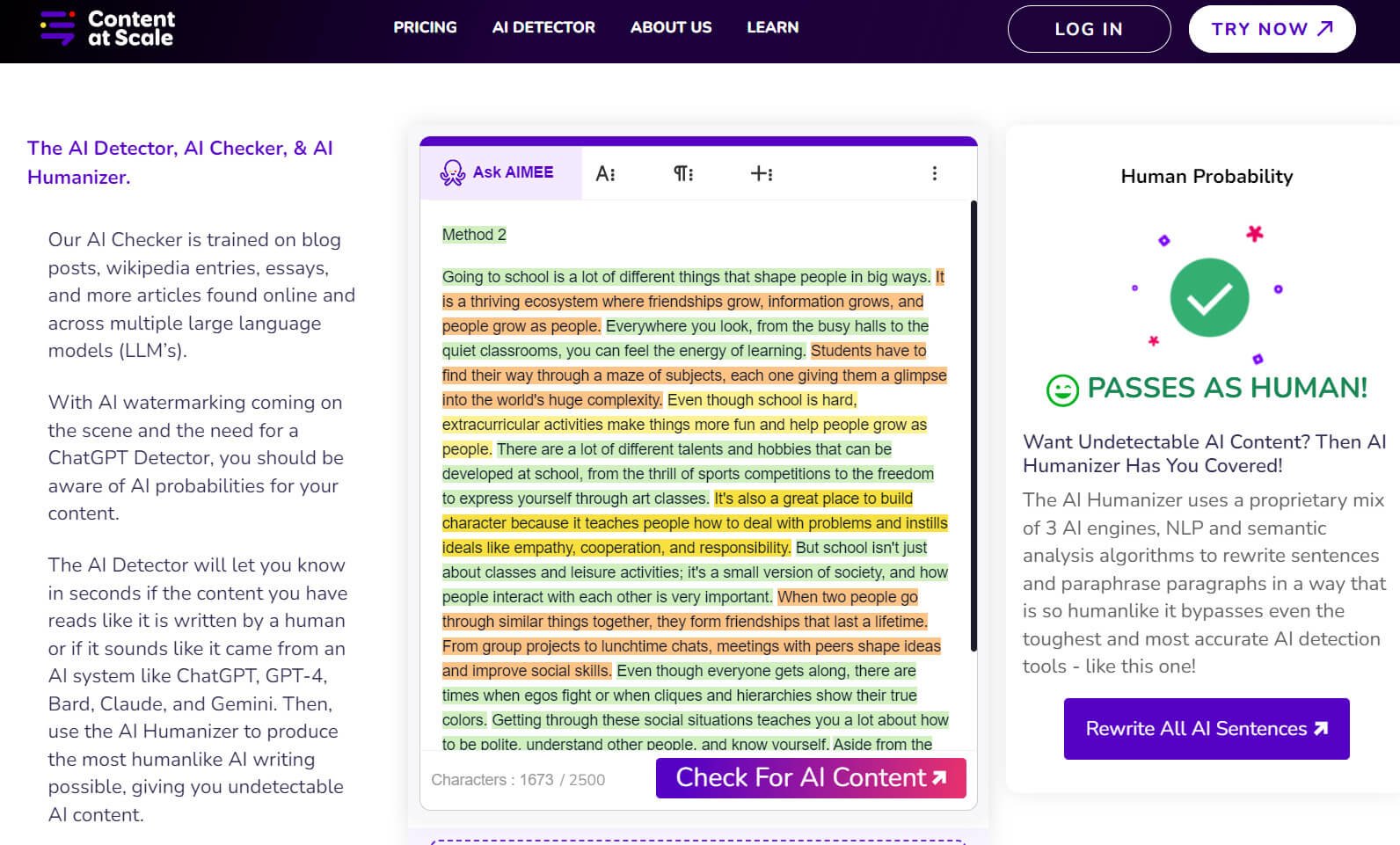 method2 content at scale
