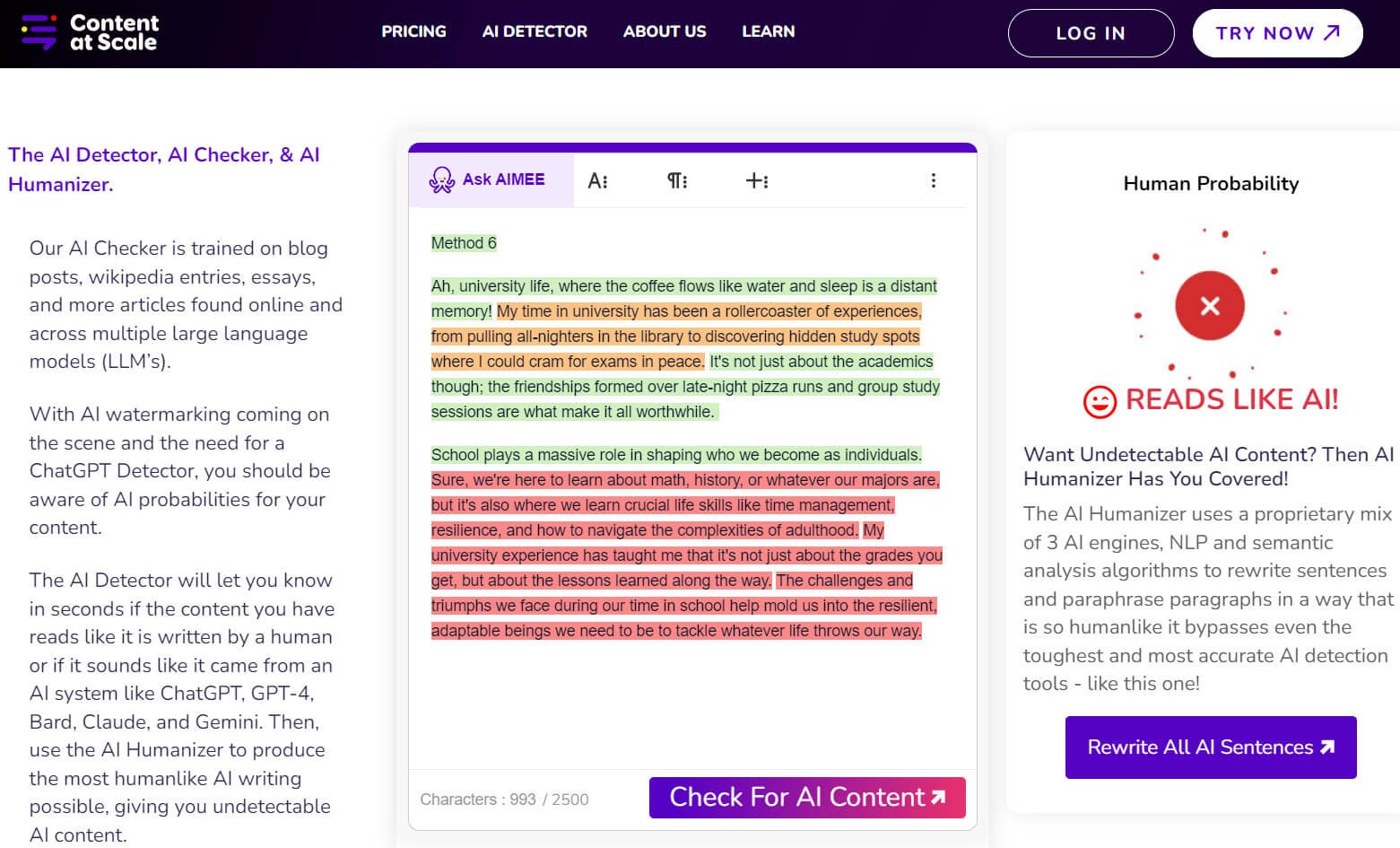 method6 content at scale