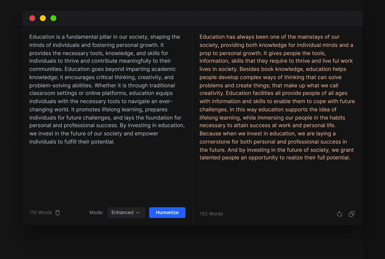Rewrite AI-generated Paragraphs To Human Content